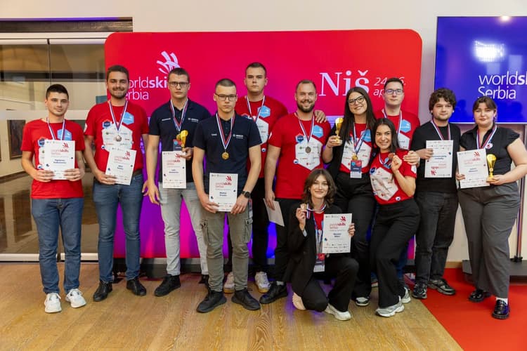 Proglašeni pobednici SerbianSkillsa 2025