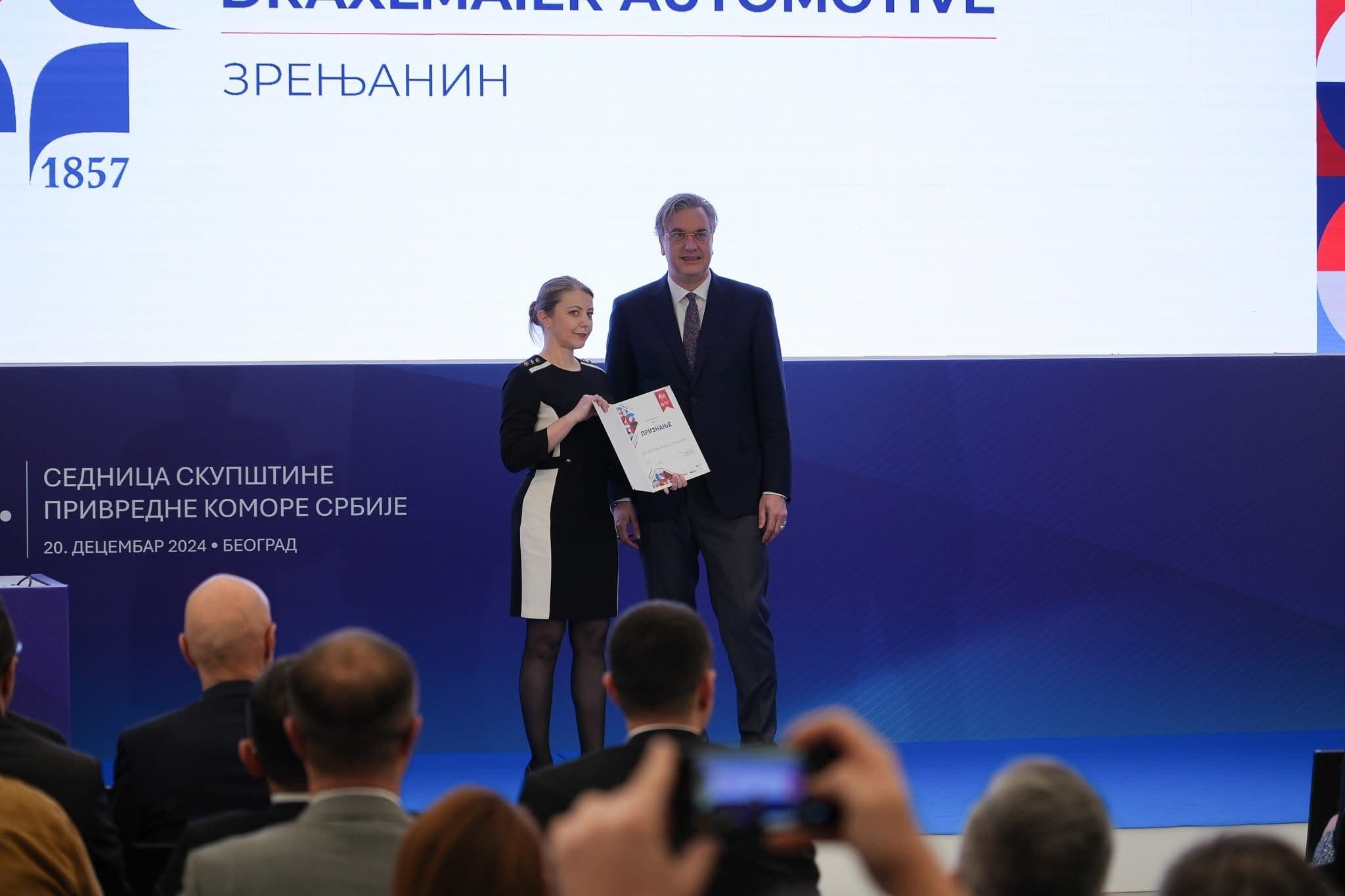 Uručena priznanja za izraziti doprinos u realizaciji dualnog obrazovanja